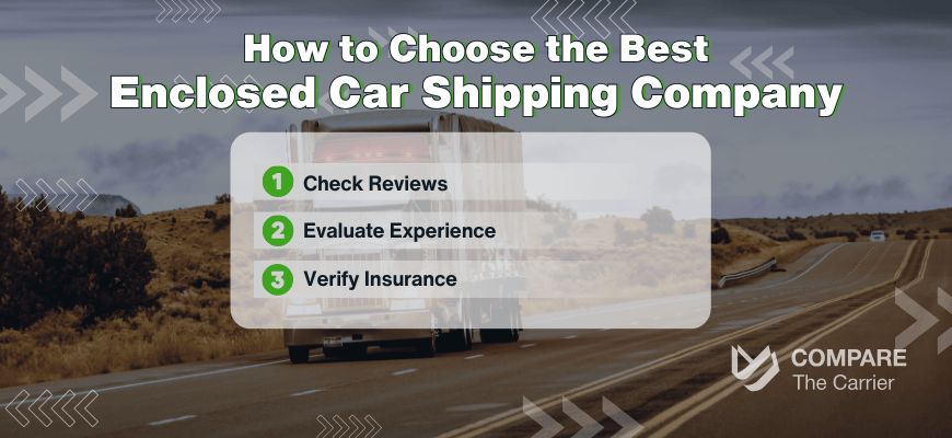 Top Enclosed Car Shipping Companies