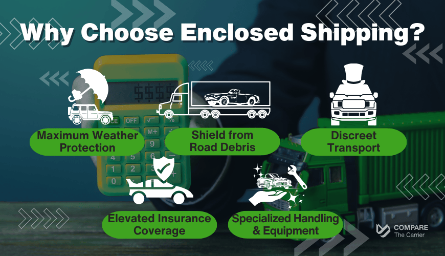 reasons to consider enclosed car shipping companies