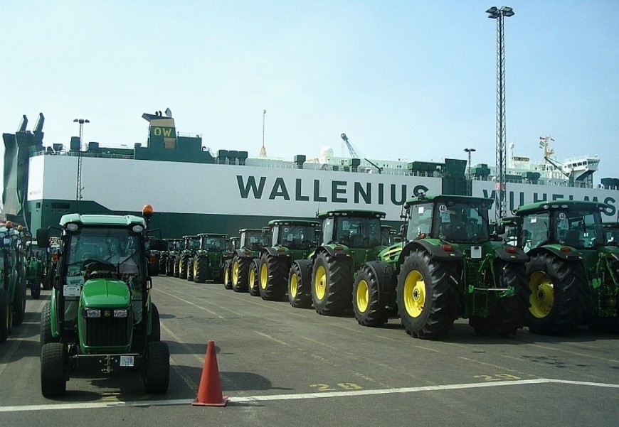 overseas tractor transportation service