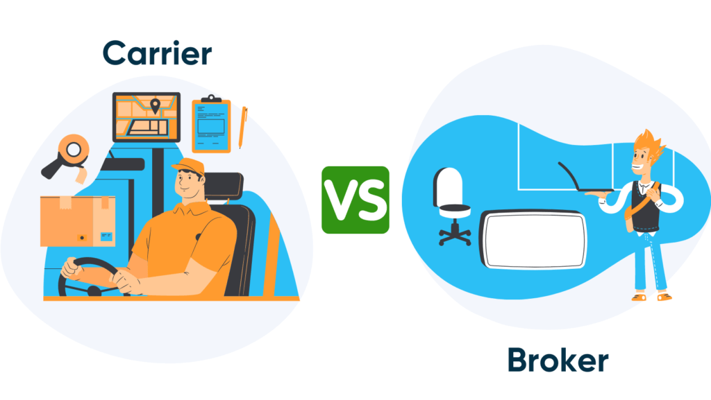 difference between auto transport carrier and car shipping broker
