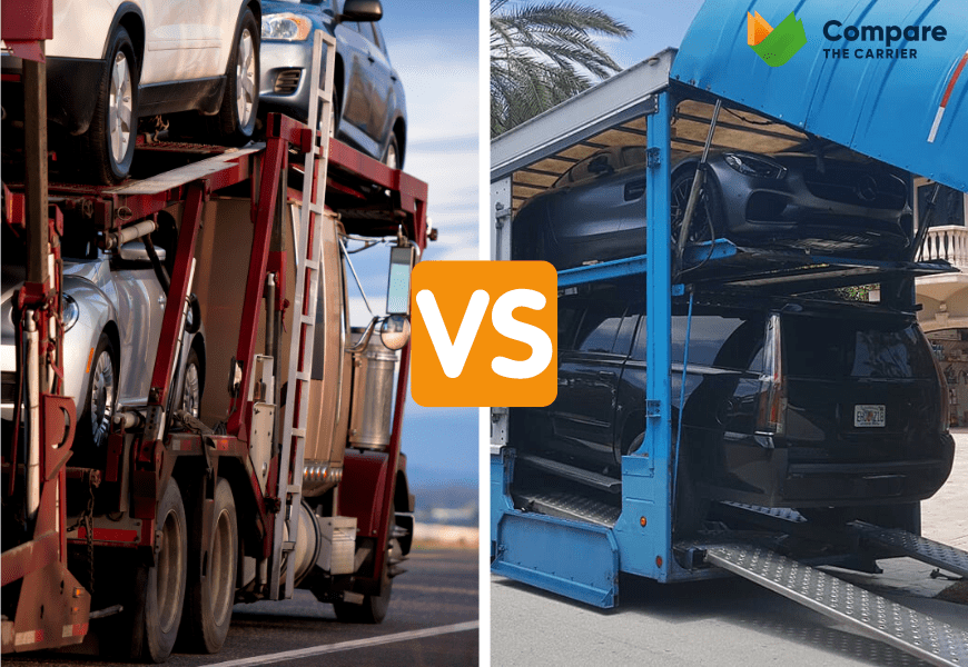 Open vs. Enclosed Auto Transport