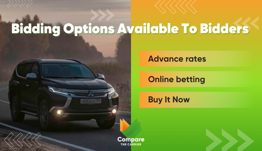 buyers have several auction options in Copart