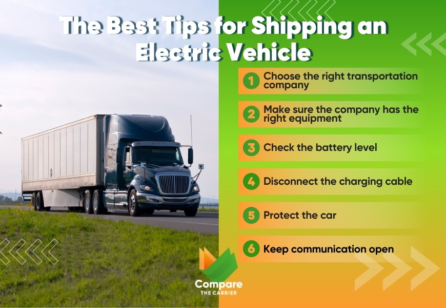 Tips for Shipping an Electric Vehicle
