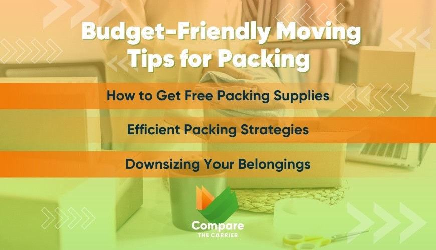 Packing tips for moving on a budget