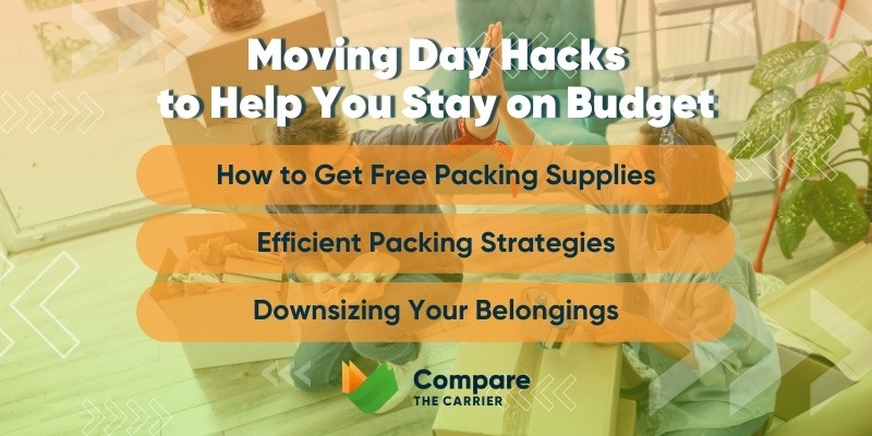 Moving day hacks to save money