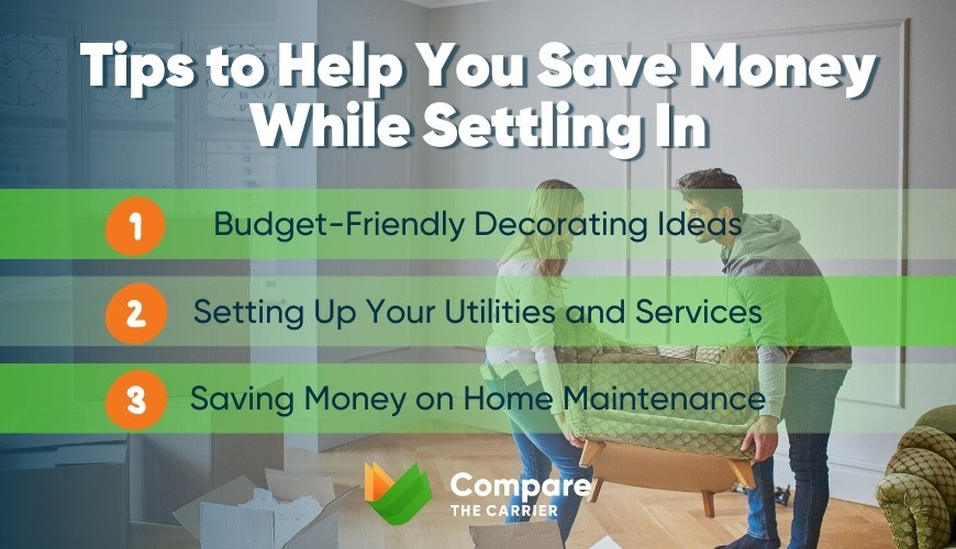 Settling in without breaking the bank