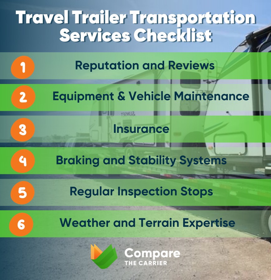 safety measures for hauling a trailer cross country