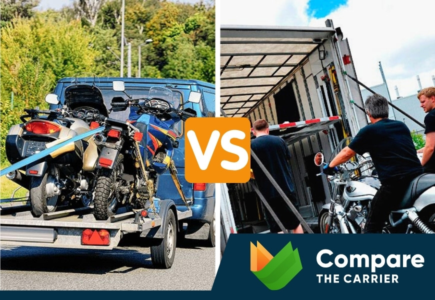 Open & Enclosed motorcycle transport