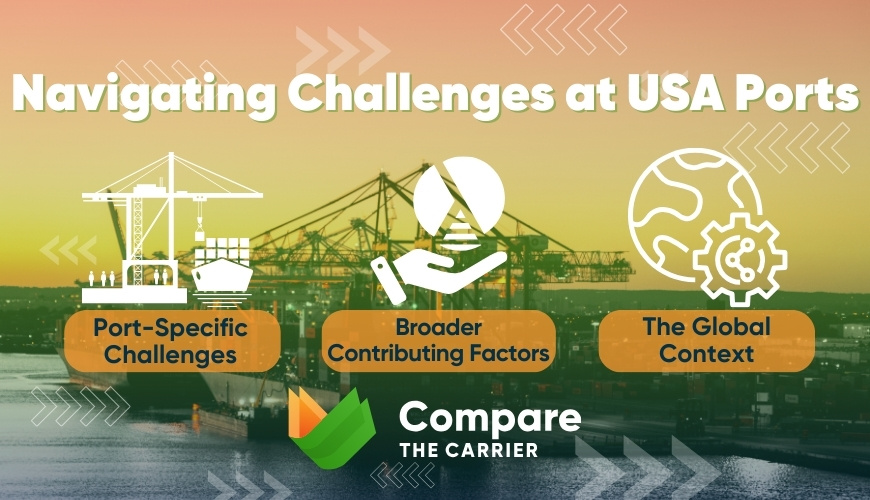 identifying the causes of shipping container delays