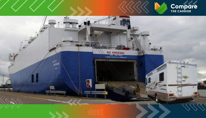 RV and trailer RoRo transportation