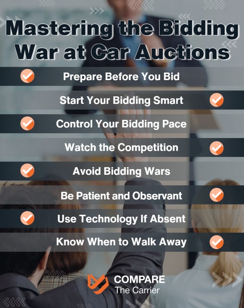 bidding tips to help you navigate the car auction floor