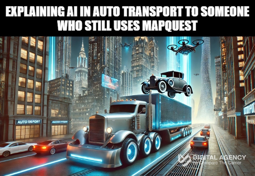 explaining futuristic concepts to someone still stuck in the past