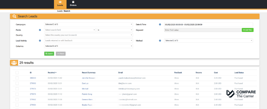 Dynamic Lead Pricing and Cost Savings