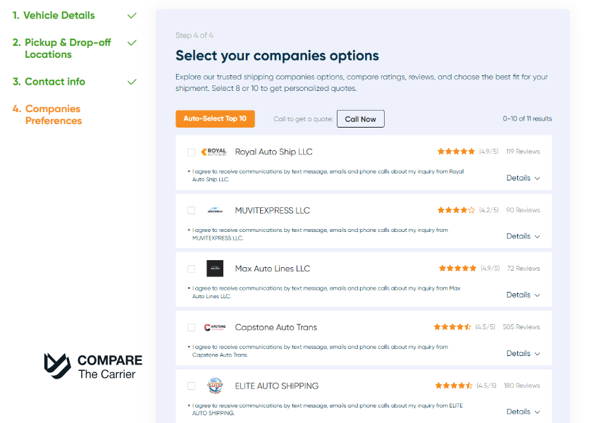 customers choose which companies they want to share their information with
