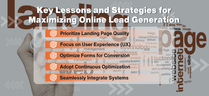 the key lessons for any broker looking to maximize their online lead generation