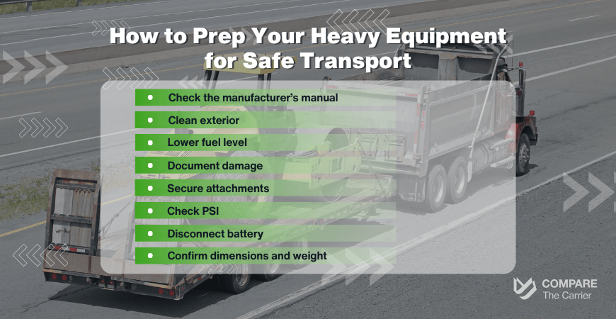 How to Prep Your Heavy Equipment for Safe Transport Top Heavy Equipment Movers 12