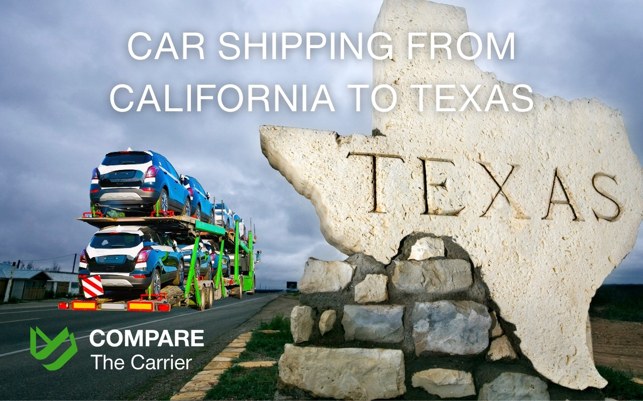 California Car Shipping from California to Texas